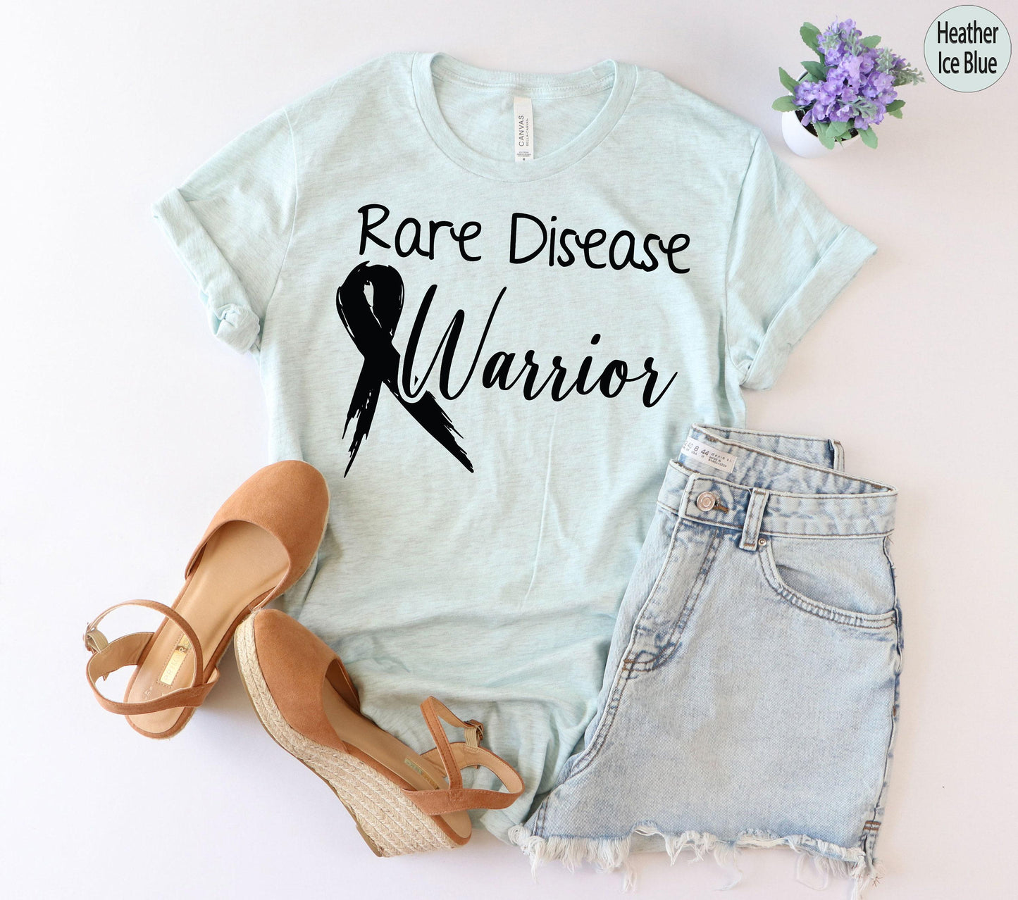 Rare Disease Awareness Shirt, Rare Disease Warrior Sweatshirt, Cancer Ribbon Shirt, Trendy Motivational Gifts, Cancer Survivor Hoodie