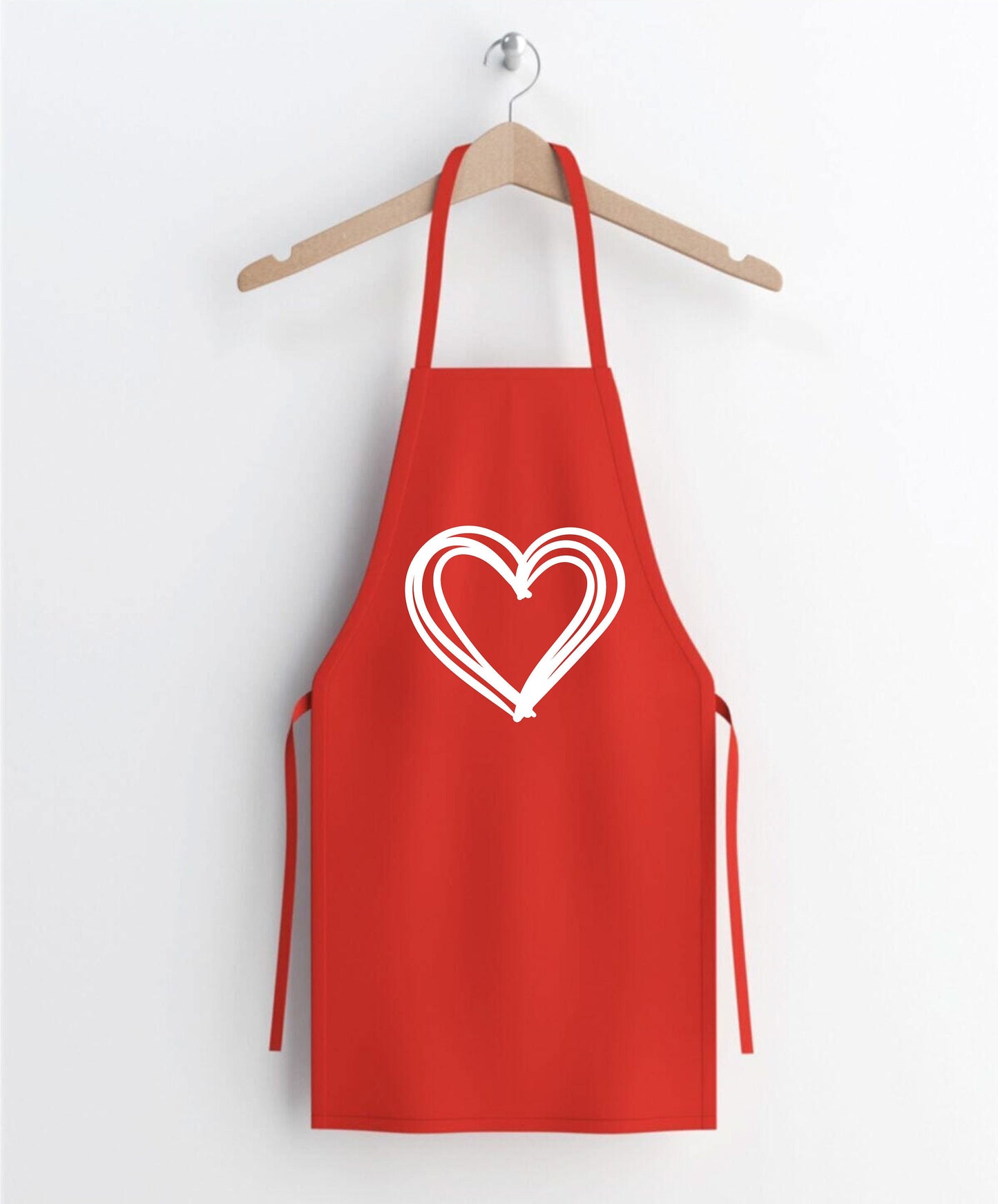 Love Apron, Love Sign, Valentine’s Day Apron, Cooking Gifts,  Valentine's Day, Birthday Gift, Baking Apron, Clothe Design C5557