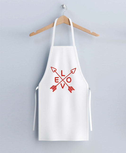 Love Apron, Valentine’s Day Apron, Cooking Gifts,  Valentine's Day, Birthday Gift, Baking Apron, Clothe Design, C5565