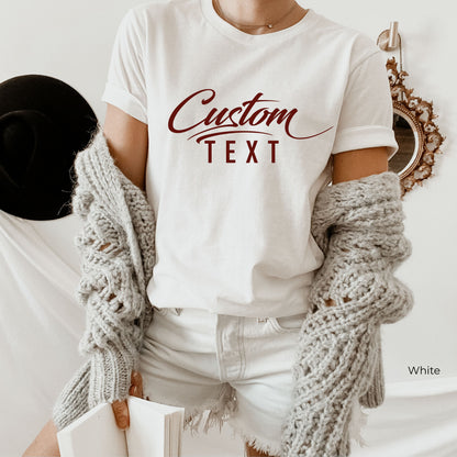Custom Shirt,Custom V Neck Shirt,Custom Unisex Tee,Custom Logo T-Shirts,Custom Baby Bodysuit,Custom Printing Shirts,Tshirt Design,C7081