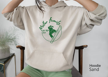 Custom Ski Sweatshirt,Family Ski Trip Sweatshirt,Personalized Ski Trip shirt,Custom Family Snowboard Sweatshirt,Youth Ski Sweatshirt,C5952