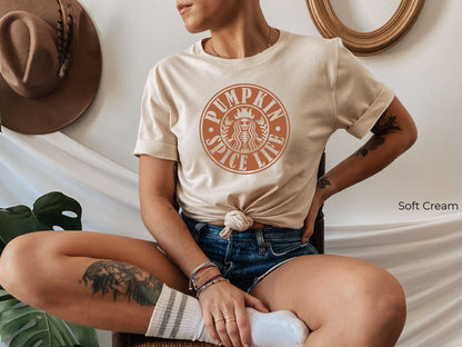 Pumpkin Spice Shirt,Fall T-shirts, Coffee Lover Gift, Pumpkin Spice Tee,Fall Graphic Tee, PSL Shirt, PSL Tee,Cute Fall Shirt,Fall Tee, C6140