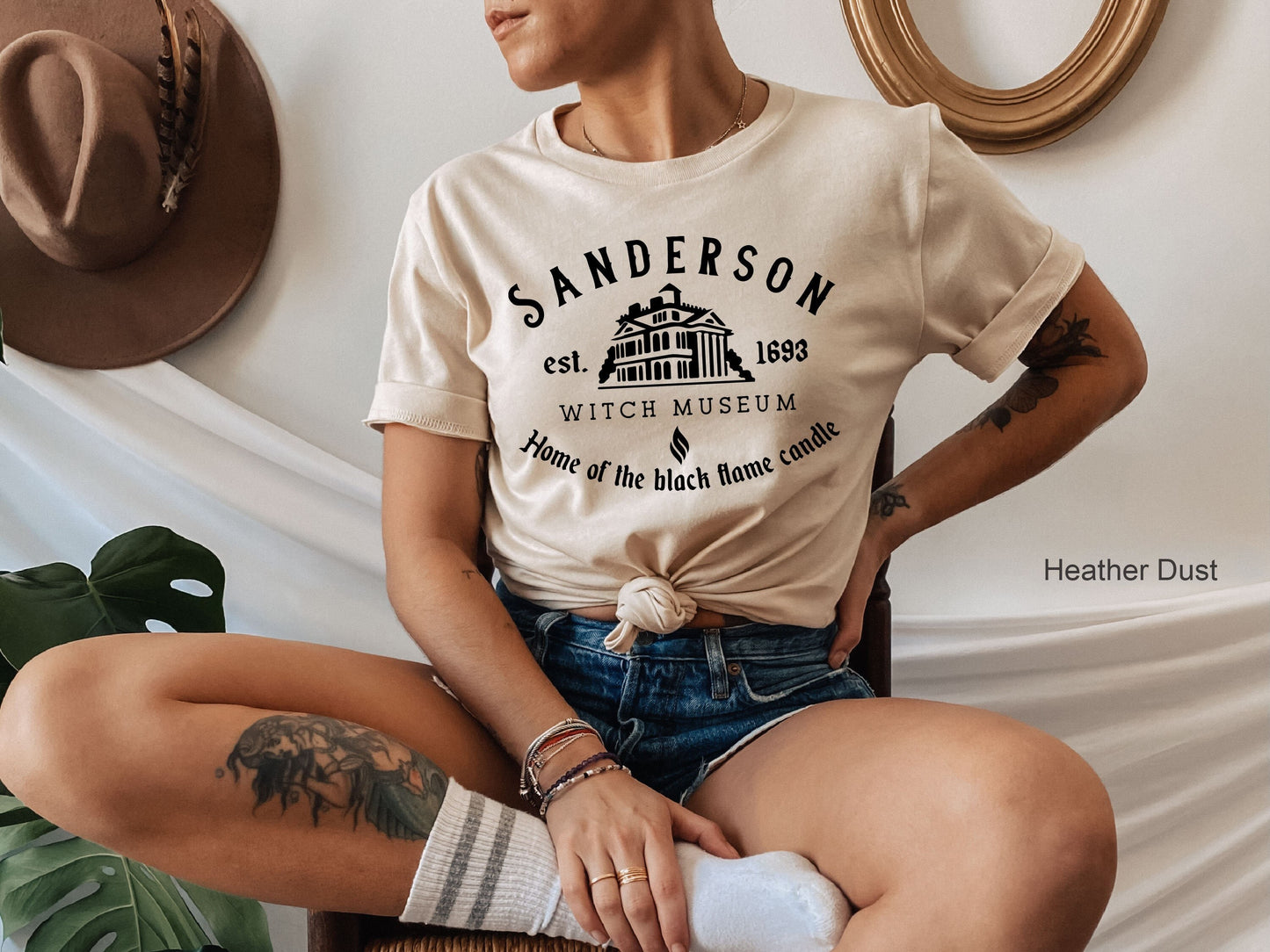 Sanderson Witch Museum T-Shirt,Sanderson Sweatshirt,Sanderson Shirt,Woman Halloween Hoodies,Trendy Oversized Sweatshirts,Fall Sweater,C5407