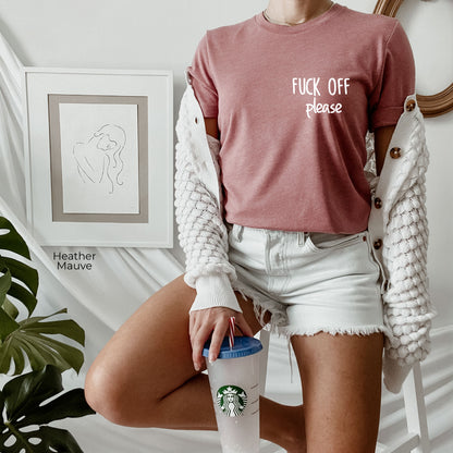 Fuck Off Shirt,Fuck Off Please Tank Tops,Fuck You Fuck Off Tshirt,Fuck Off Cancer T Shirt,Sarcastic Tee,Funny Middle Finger Racer Back,C5269