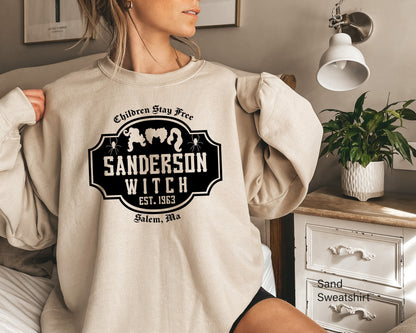 Sanderson Witch Museum Shirt,Trendy Sanderson Sweatshirt,Cute Sanderson Shirt,Halloween Party Shirt,Funny Halloween Kids Sweater Gifts,C6139