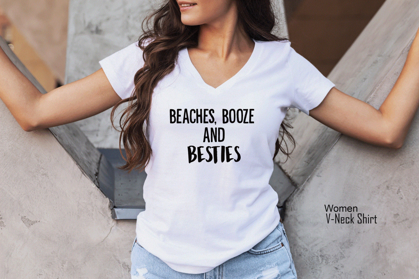 Besties Shirts, Beach Shirts, Beaches Booze And Besties, Spring Trends, Beach Lovers Gift, Gift For Her, Beach Shirt, Clothe Design, C5089