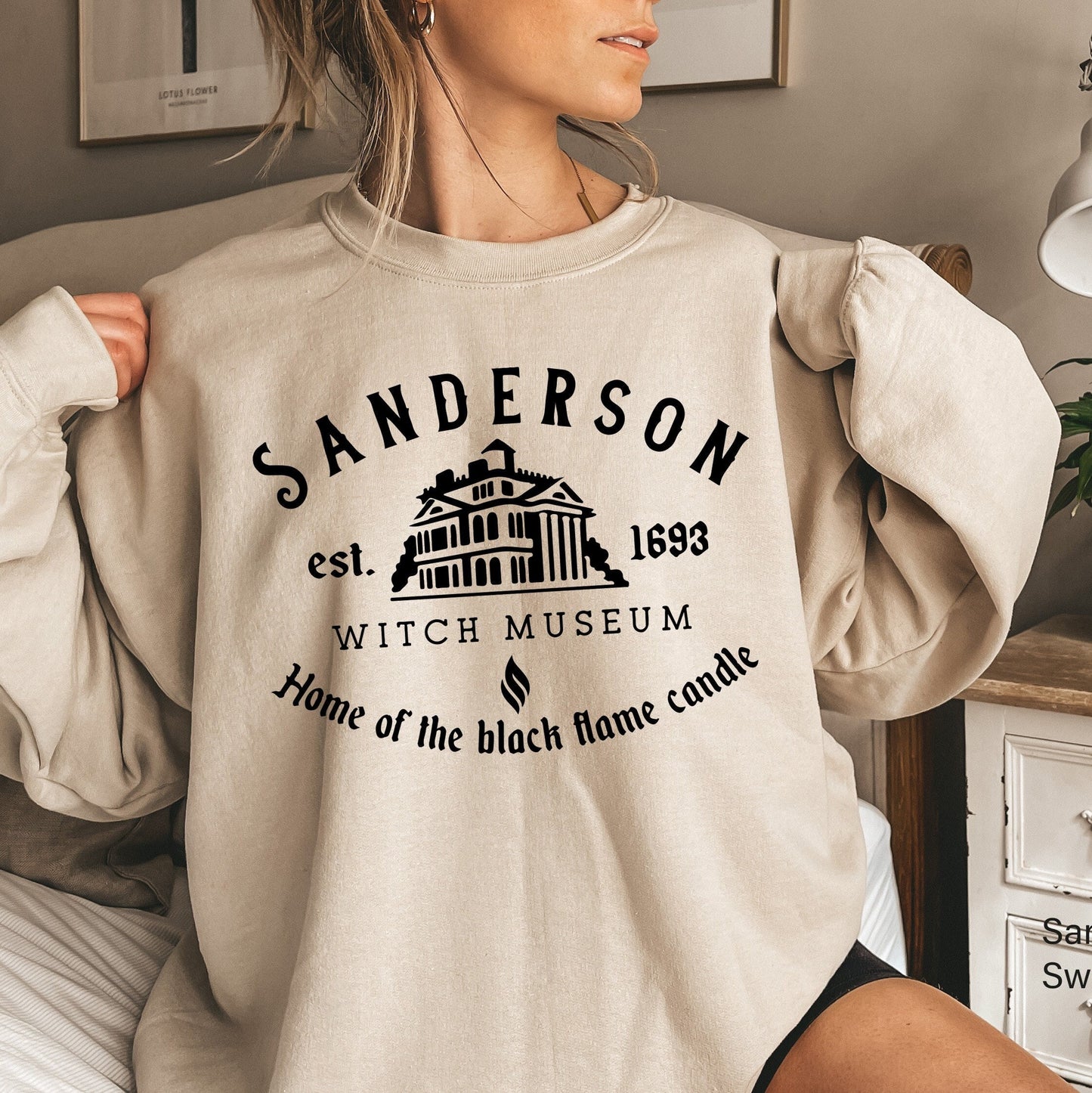 Sanderson Witch Museum T-Shirt,Sanderson Sweatshirt,Gift For Halloween,Trendy Halloween Costume,Halloween Party Clothes,Halloween Kids,C5407