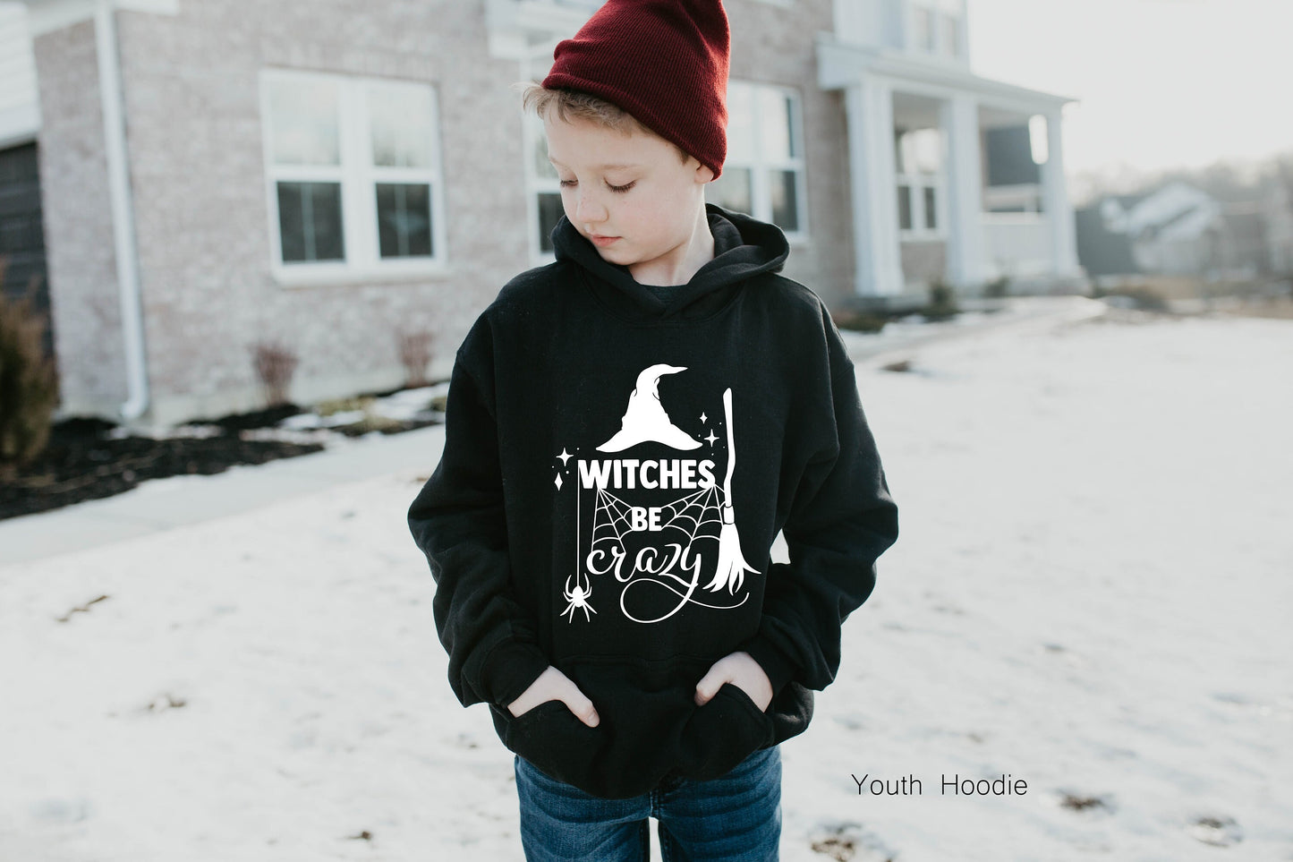Halloween Hoodie,Witches Be Crazy Shirt,Halloween Witches Tshirt,Halloween Sweatshirt,Womens Halloween Tee,Crazy Witch T-Shirt, C5321