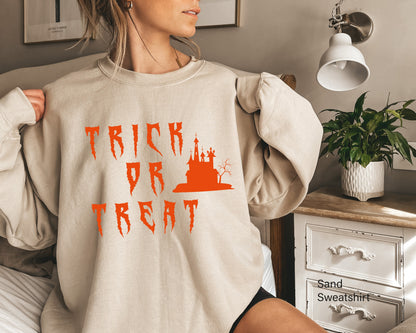 Trick or Treak Kids Shirt,Halloween Youth Shirt,Halloween Toddler Shirt,Halloween Baby Bodysuit,Halloween Kids Swaetshirt,Boo Kids,C5290K