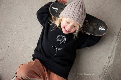 Custom Birth Month Flower Sweatshirt, Birthday Flower Shirt, Birth Month Flower Shirt, Customized Birthday Month Shirt, Birthday Gift, C5746