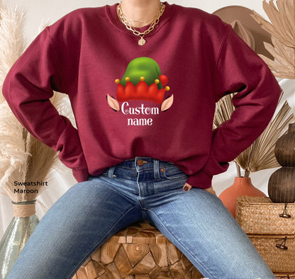 Custom Christmas Hoodie, Personalised Christmas Hoodie, Christmas Hoodie, Christmas Clothing, Christmas Famly Shirt, C6261