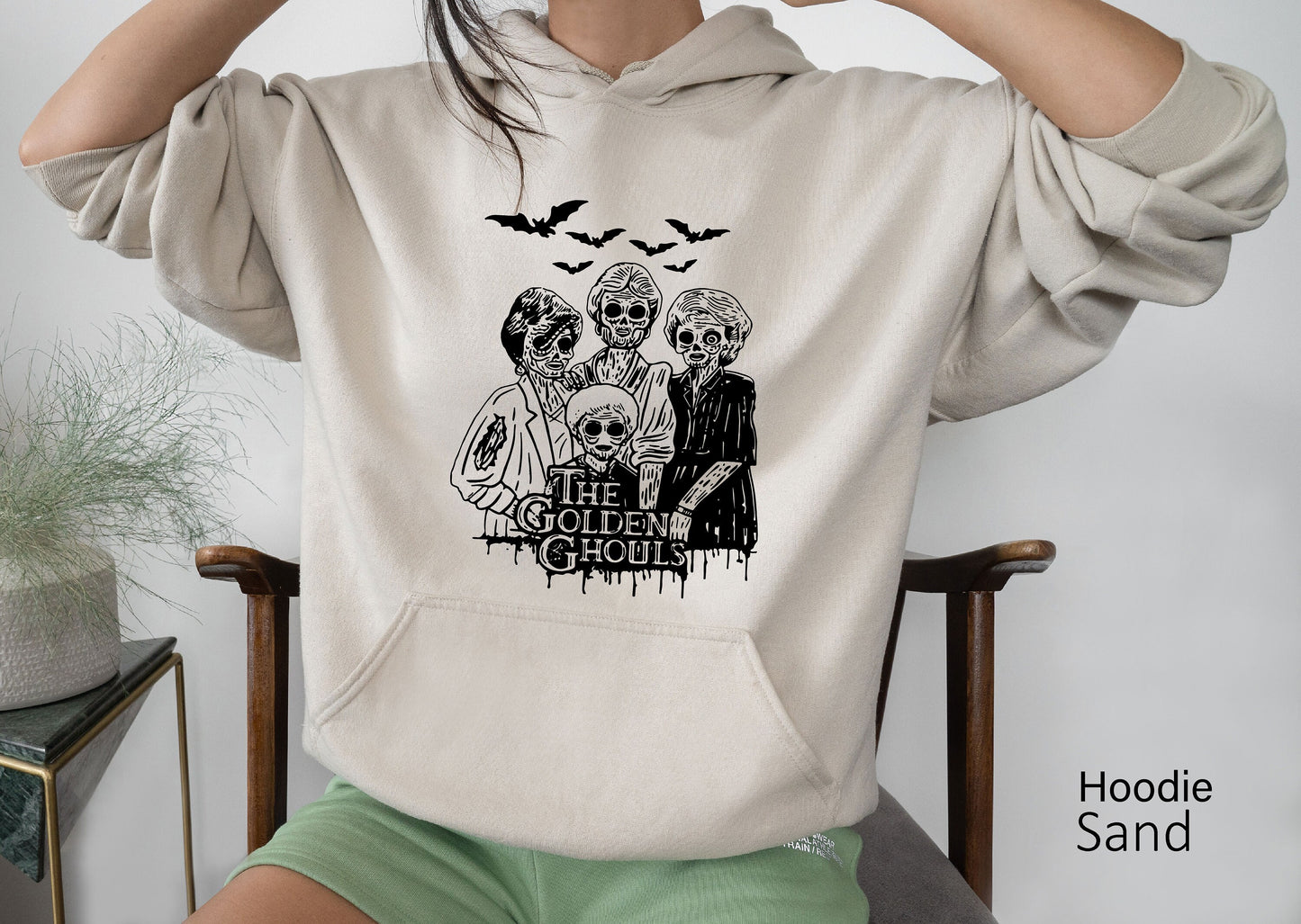 The Golden Ghouls Shirt,Halloween Sweatshirt,Halloween Sweater,Horror Film Tshirt,Funny Halloween Party T shirt,Halloween Party Tee,C6181