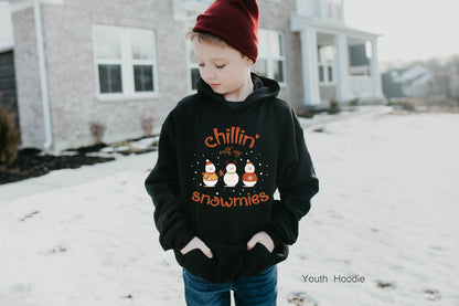 Chillin with my snowmies, Christmas crew Shirt, Cool Xmas Tee, Funny Christmas Shirt,Christmas hoodie, Christmas clothing,C6323