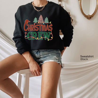 Christmas Crew Family Matching Sweatshirt, Christmas Hoodie, Christmas Tee, Christmas Family vacation tees,C6329