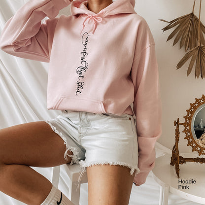 Manifest That Shit Sweatshirt, Inspirational Women Quote Shirts, Motivational Shirt, Feminism Quotes, Empowerment Shirt, Gift for Her, C6473