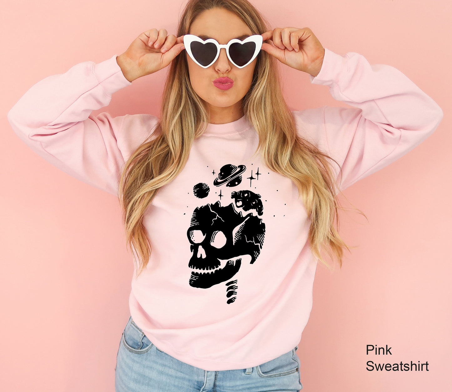 Skeleton Head Sweatshirt, Skeleton Halloween Shirt, Skeleton Head Shirt, Halloween Shirt, C6519