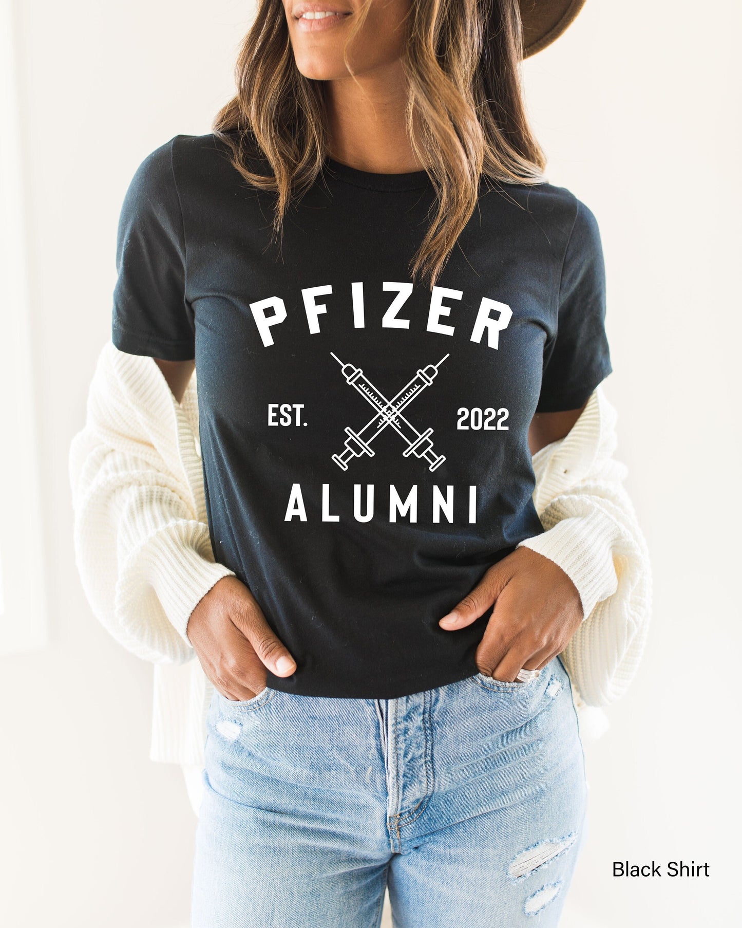 Vaccinated Shirt,Pfizer Alumni Shirt,Vaccinated,Phizer,Team Pfizer,Funny Pandemic Shirt,Vaccination Shirt,Pandemic,Covid Vaccine,C5688