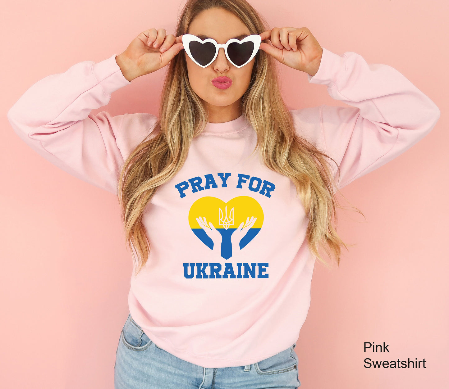 Pray for Ukrain Sweatshirt, No War Shirt,  Ukraine Peace Shirt, Ukraine People Shirt, Stand with Ukraine Shirt,  C6588