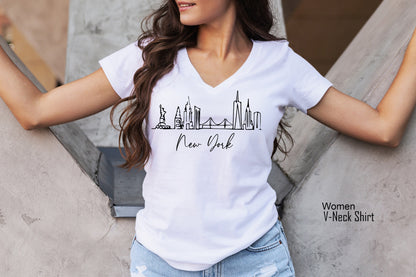 New York Shirt, East Coast Shirt, New Yorker Tee, New York Lover Gift, New York City Sweatshirt, City Shirt, C6212