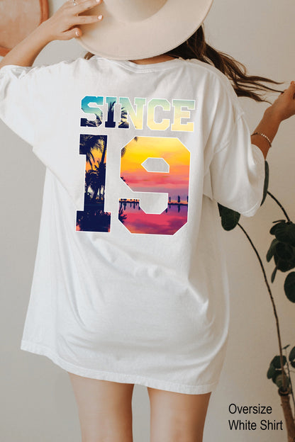 Anniversary Gifts, Together Since Sweatshirts, Anniversary Gift Ideas, Custom Couple Tee, Together Since, Couple Gift You and Me, C6656