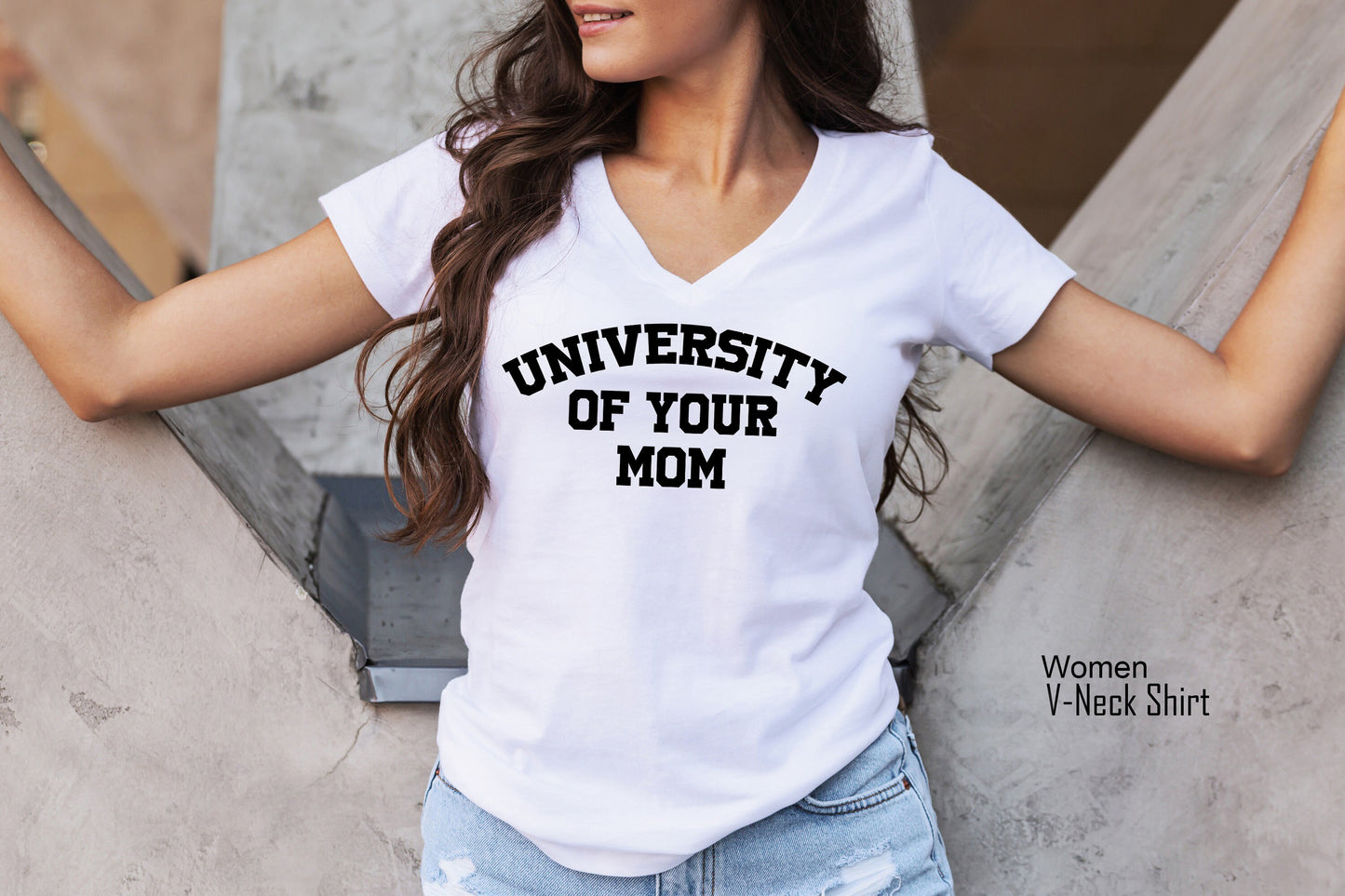 University of Your Mom Shirt,University of Your Mom Tanks,Trendy Your Mom T-Shirt,Your Mom University V neck,Gift For Mom Tank Tops,C6459