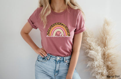 Auntie Rainbow Shirt,  Auntie Love Shirt, Aunt Tee Shirt, Pregnancy Announcement, Tia Shirt, Aunt To Be Shirt, Birthday Gift Aunt, C6723
