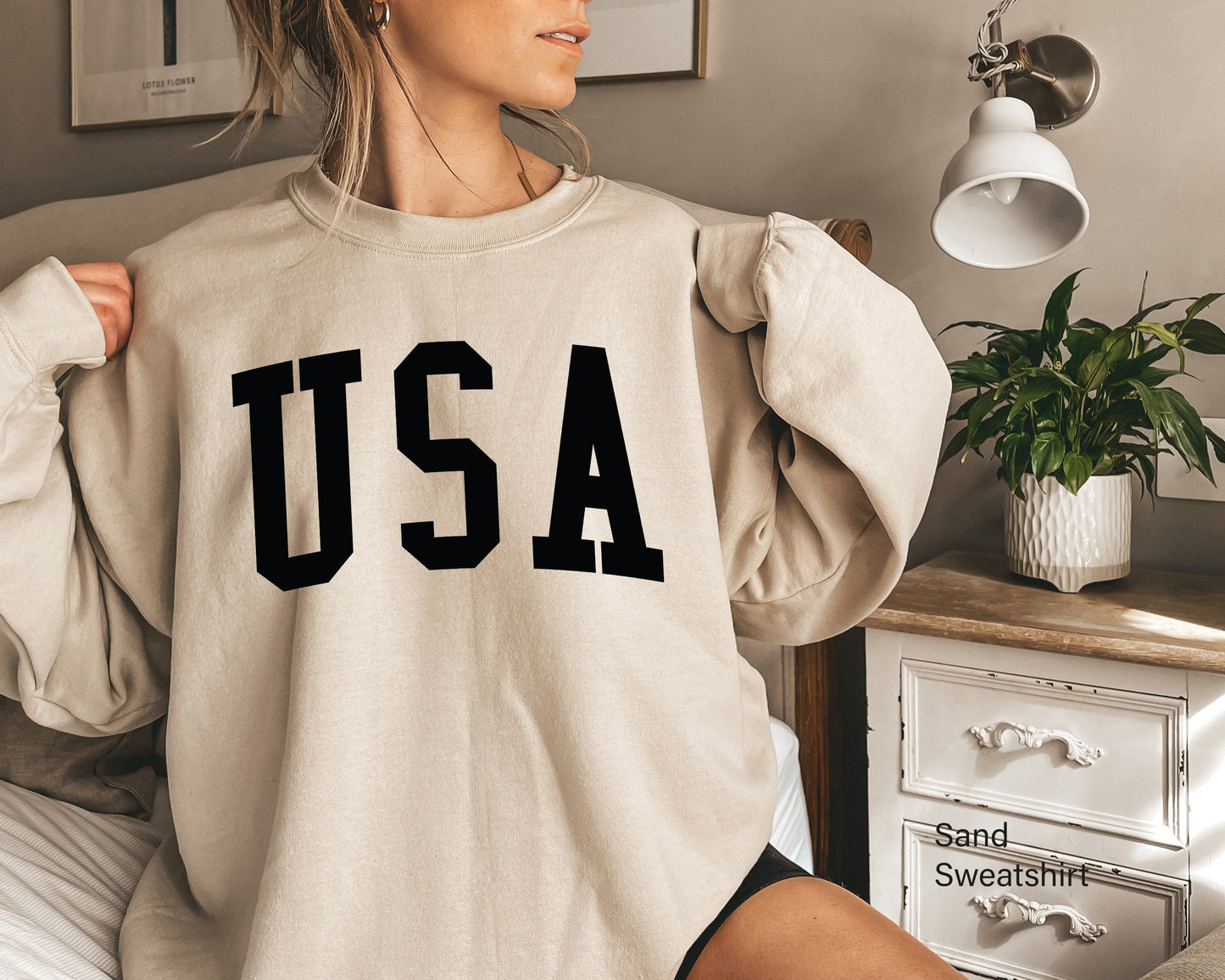 Usa Hoodie, 4th of July Sweatshirt,  Womens 4th of July, Patriotic Sweatshirt, Red White and Blue, Cute America Shirt, C6829
