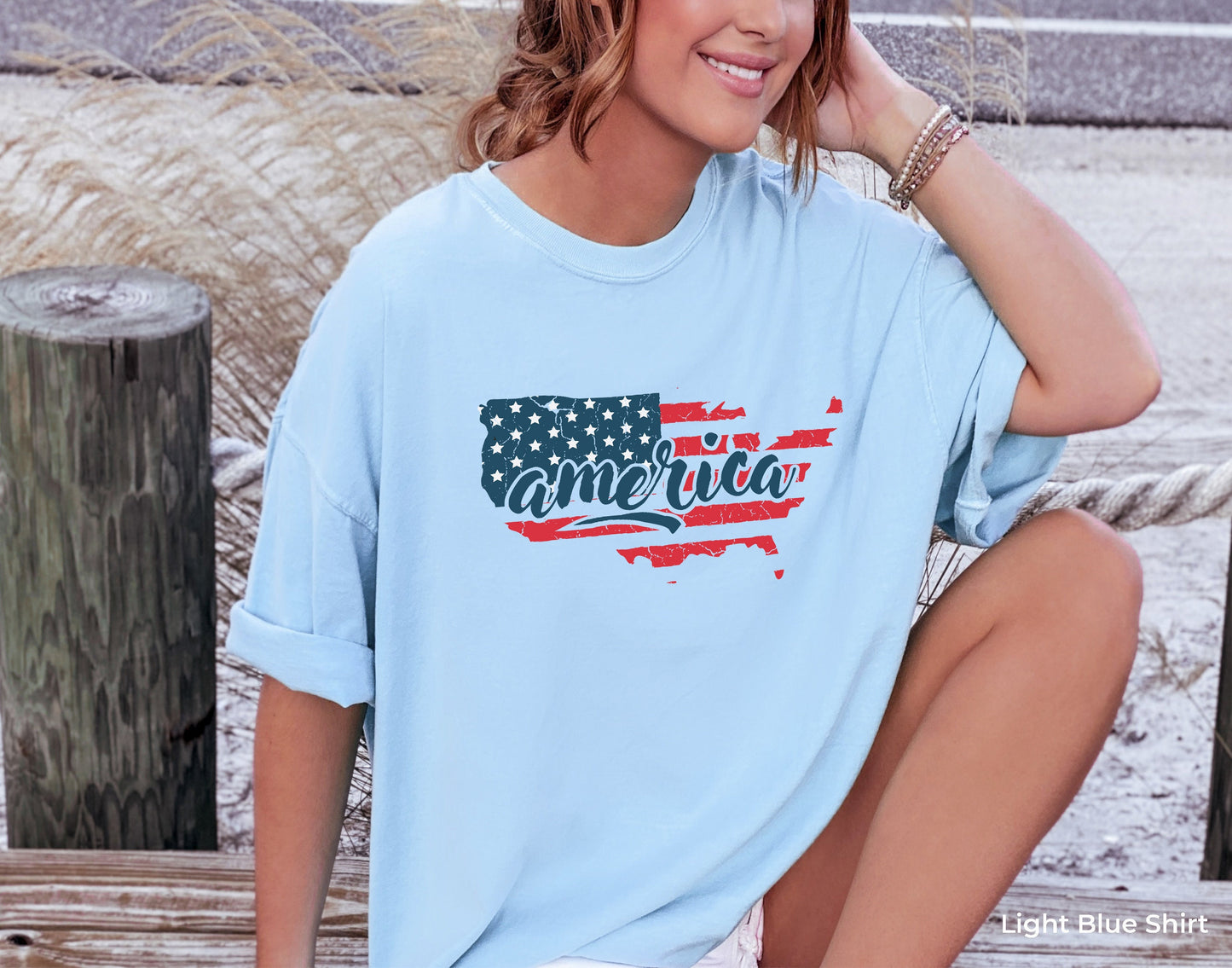 America Sweatshirt,USA Flag Hoodie,4th of July Shirt,USA Trip Sweatshirt,Patriotic T-shirt,Fourth Of July Sweatshirt,Memorial Day Tee,C6832