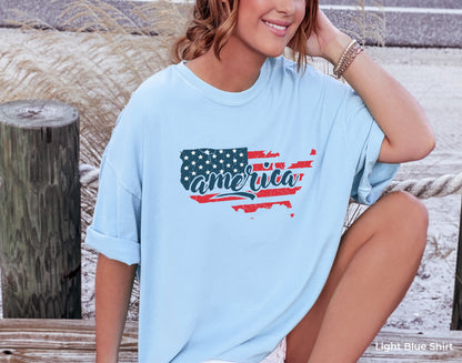 4th of July Shirt, American Flag Tank Top, July 4th Top, USA Shirt, American Flag Shirt, Patriotic Clothing, C6832