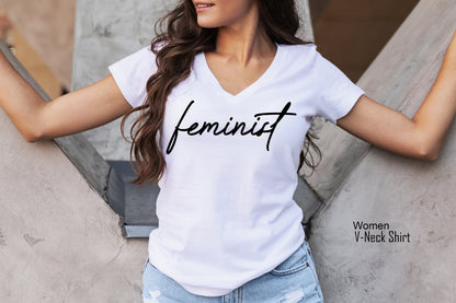 Feminist Shirt,Feminist Tee,Feminism T-Shirt,Feminist Racer Back,Feminist Slogan V Neck Shirt,Minimalist Women Shirt,Independent Women,C5410