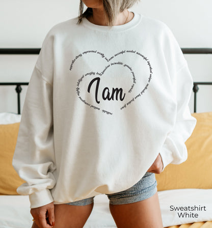 Women Empowerment Sweatshirt, Inspirational Hoodie for Women, Feminism Shirts, Positive Quotes, Woman Shirt, C6953