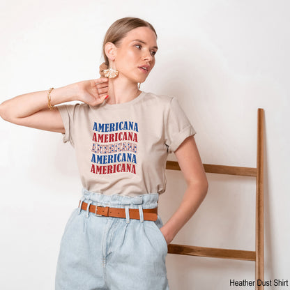 Americana Patriotic Shirt, Made in USA Crewneck Shirt, USA Shirt, July 4th Shirt, Made in America Shirt, Vintage Shirt, C6956