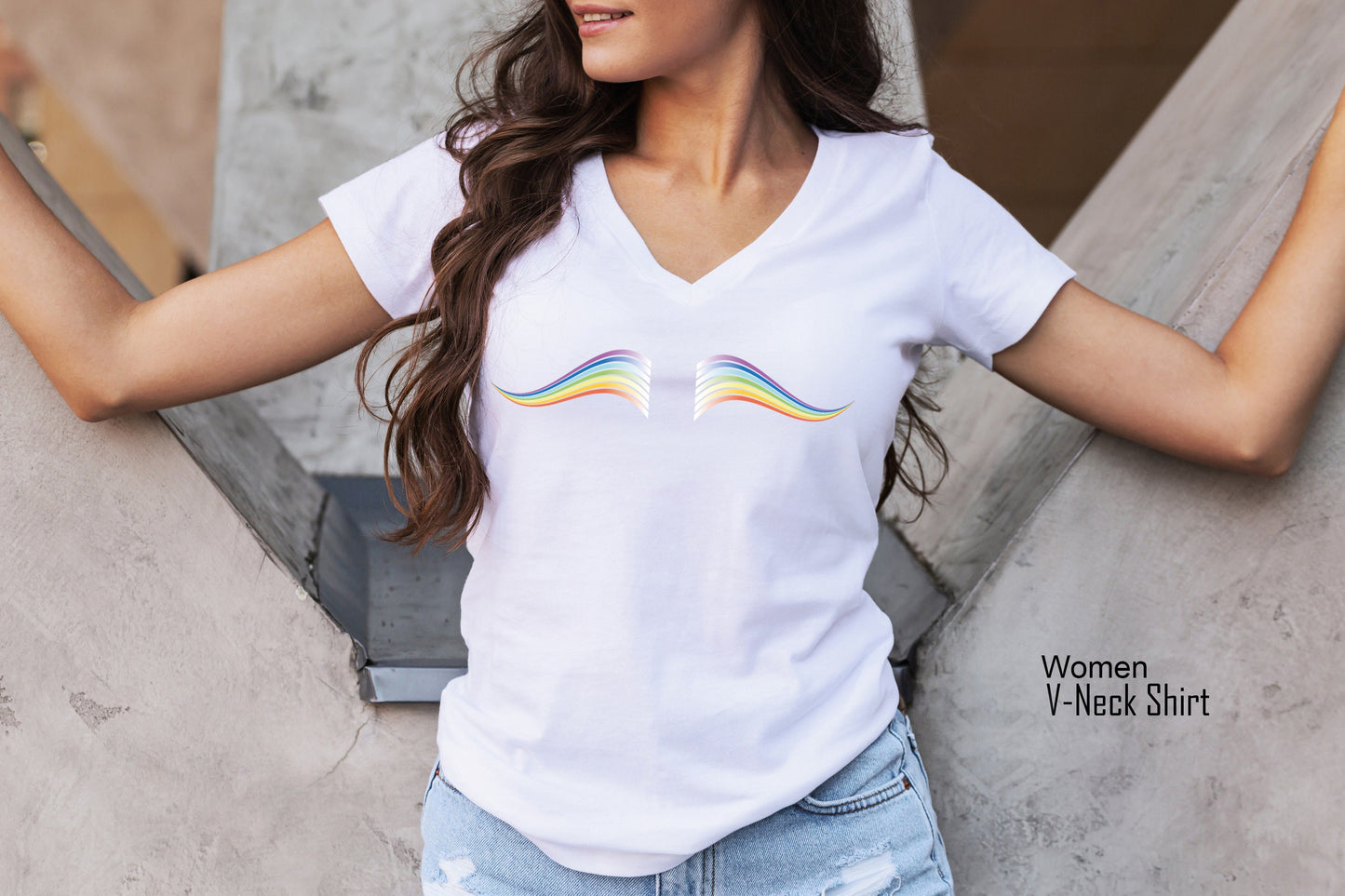 Pride Shirt, Gay Pride Shirt, Gay Rainbow Boobs Shirt, LGBT Shirt, Lesbian Shirt, Can't Think Straight Shirts, C6987