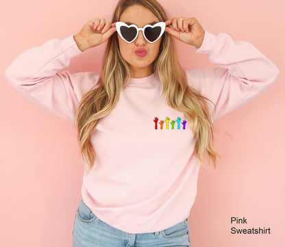 Gay Pride Swatshirt, Love Is Love Hoodie,  Pride Month, Pride Sweatshirt, LGBTQ Hoodie, LGBTQ Gift, Lesbian Sweatshirt, Gay Gift, C7002