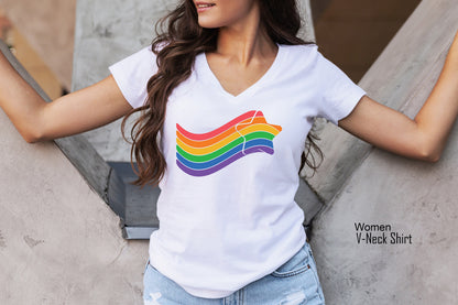 Rainbow Heart Shirt, Pride Heart Shirt, LGBT Shirt, Activist Shirt, Protect Trans Kids, LGBTQ Shirt, Pride Shirt Women, Pride Shirt, C7010