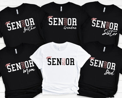 Graduation Family Shirts 2022, Matching Graduation Tshirt, Personalized Graduation T-Shirt, Proud Graduate Shirt, Custom Grad Squad,C6928