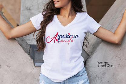 American Made, 4th of July Shirts for Women, Cute 4th of July Shirts, Independence Day Shirt, American Patriotic Shirt, C6852