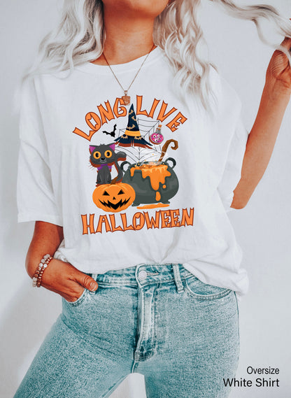 Halloween Sweatshirt,Vintage Halloween Sweater,Funny Halloween Shirt,Fall  Witchy Clothing,Halloween Party Tee,Funny Halloween Costume,C7042
