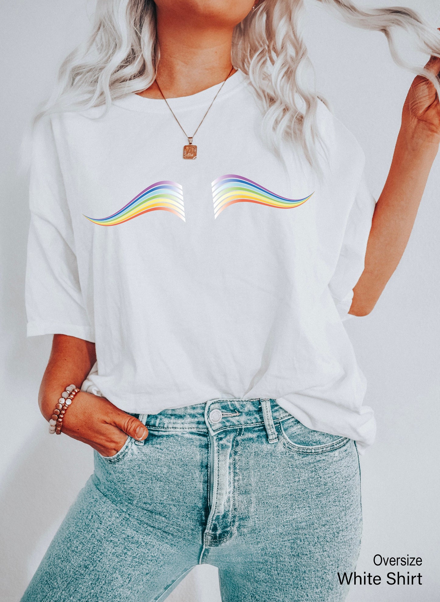 Pride Sweatshirt, Gay Pride Hoodie, Gay Rainbow Boobs Sweatshirt, LGBT Sweatshirt, Lesbian Sweatshirt, Can't Think Straight Hoodie, C6987