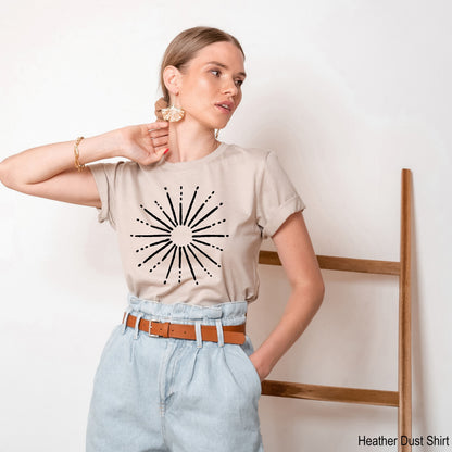 Celestial Shirt,Celestial Tee,Celestial Sweatshirt,Sunshine Tee,One with the Sun,Boho Shirt,Mystical Tee,Moon Shirt,Bohemian Shirt,C6045