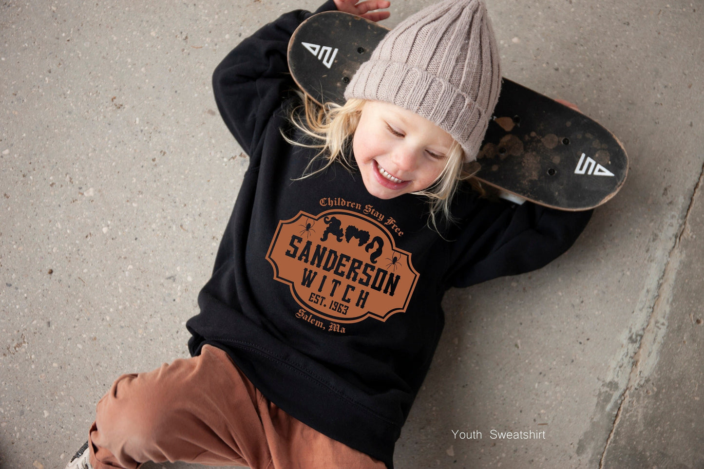 Sanderson Witch Museum Kids Sweatshirt,Youth Sanderson Shirt,Halloween Party Hoodie For kids,Funny Halloween Sweater Gifts,Fall Tee,C6139