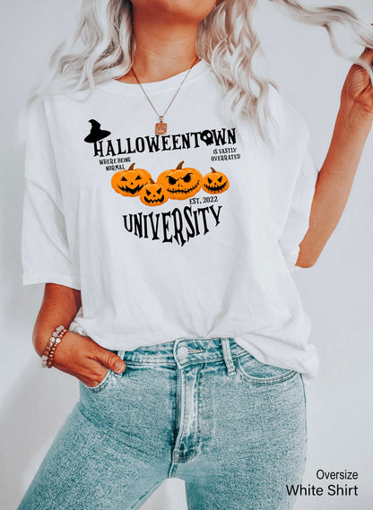 Halloween School Sweatshirts,Halloween Sweatshirts, Halloweentown University Hoodie, Funny Fall Sweatshirts, Fall Sweatshirts,C7020