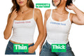Custom Spaghetti Strap Cami, Personalized Thin or Thick Spaghetti Tank Tops, Square Neck Strap Tank Top, Minimal Summer Crop Top for Women