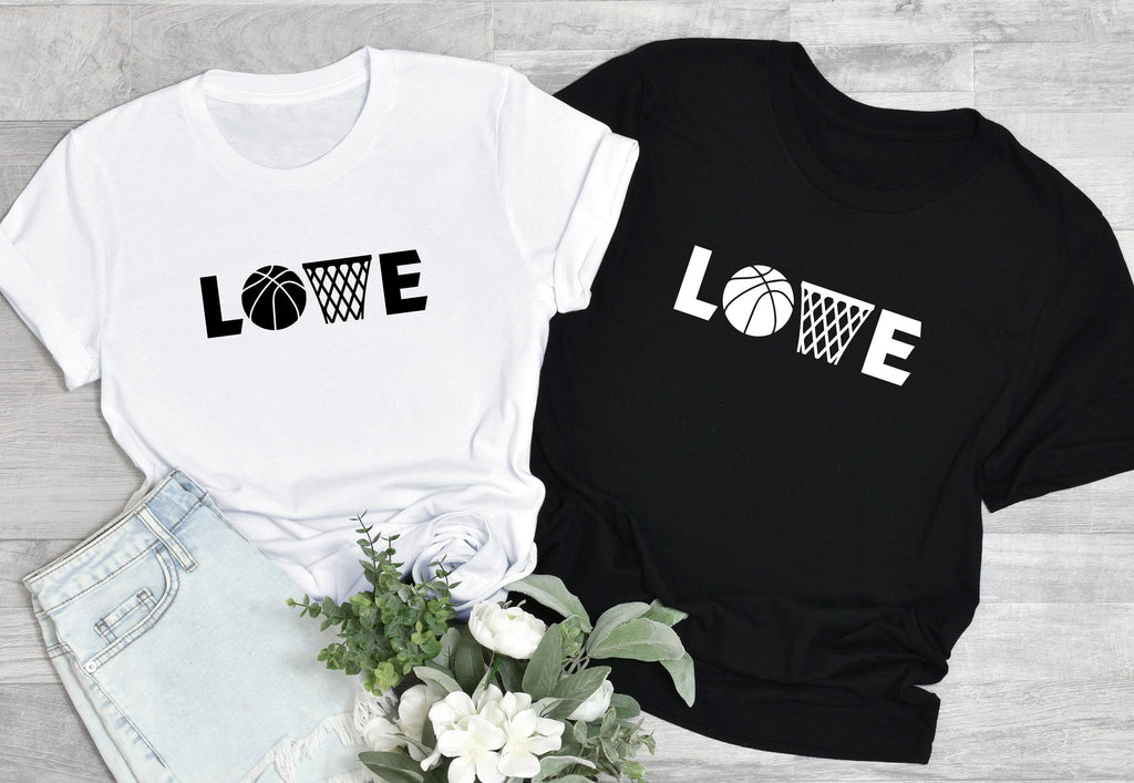 Cute Basketball Shirt, Basketball Player Shirt, Basketball Fan Shirt, Basketball Lover Gifts For Women, Trendy Game Day Shirt