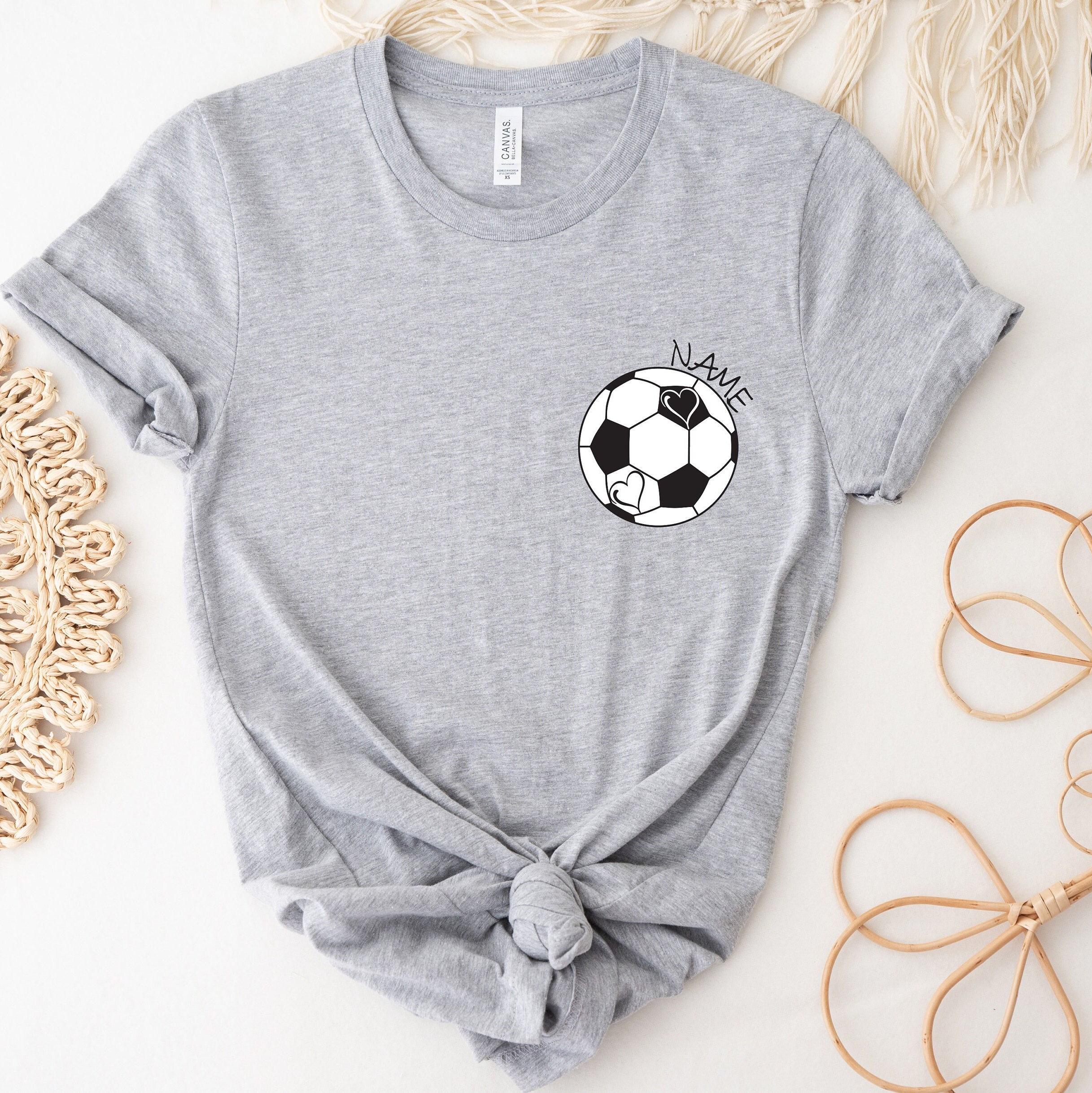 Custom Soccer Sweatshirt, Personalized Soccer Hoodie, Soccer Team Shirt, Personalized Soccer Player Gifts, Custom Soccer Mom Shirt