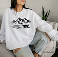 Funny Snowboarding Shirt, Women's Snowboard Sweatshirts, Cute Snowboarder Gifts For Her, Snowboard Trip Shirts, Mountain Sports Tees