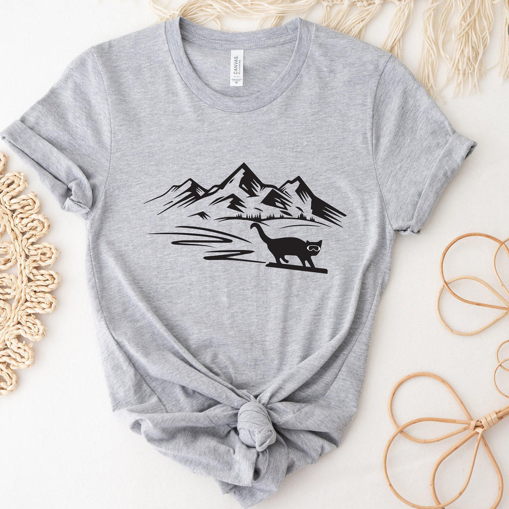 Funny Snowboarding Shirt, Women's Snowboard Sweatshirts, Cute Snowboarder Gifts For Her, Snowboard Trip Shirts, Mountain Sports Tees