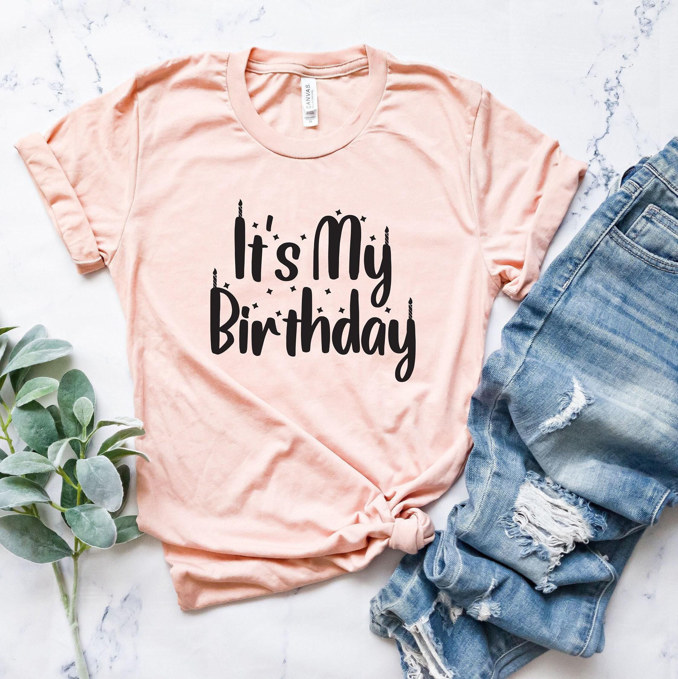 It's My Birthday Shirt, Women's Birthday Party Sweatshirt, Girls Birthday T shirt For Her, Mom's Birthday Shirt, Bday Gi