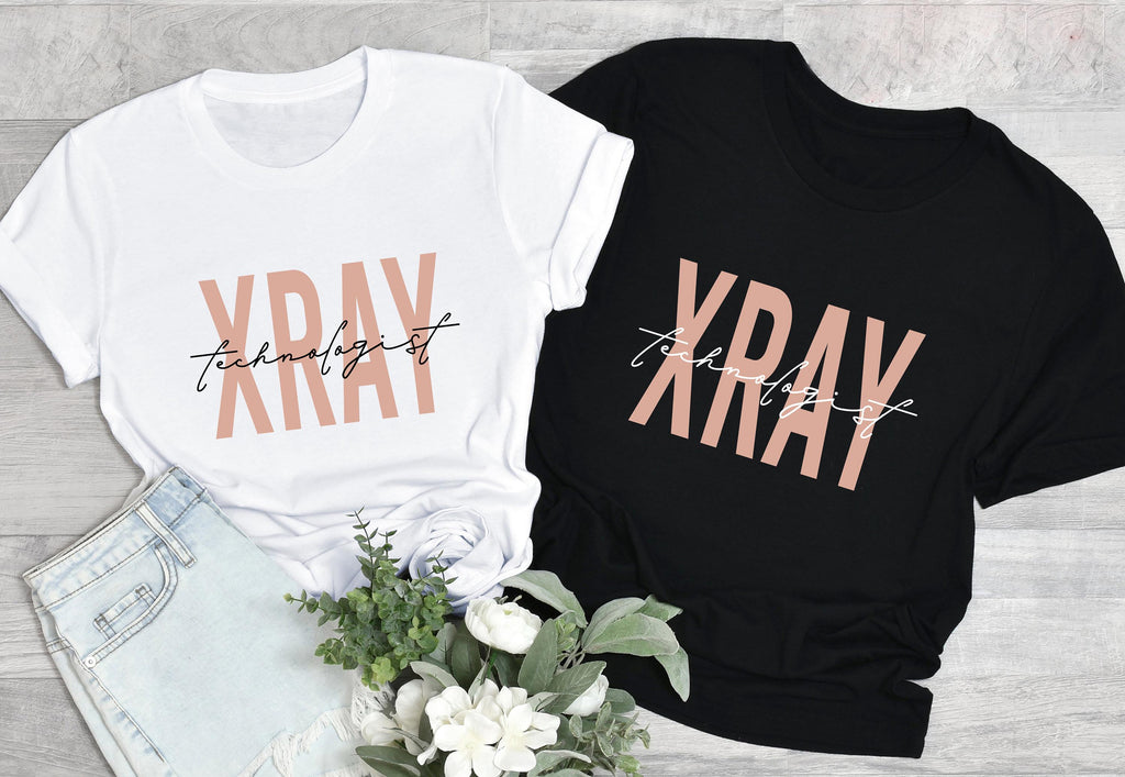Xray Technologist Shirt for Radiologic Technologists Radiographers, X-ray Tech Shirts, Rad Tech Week Shirt For Women