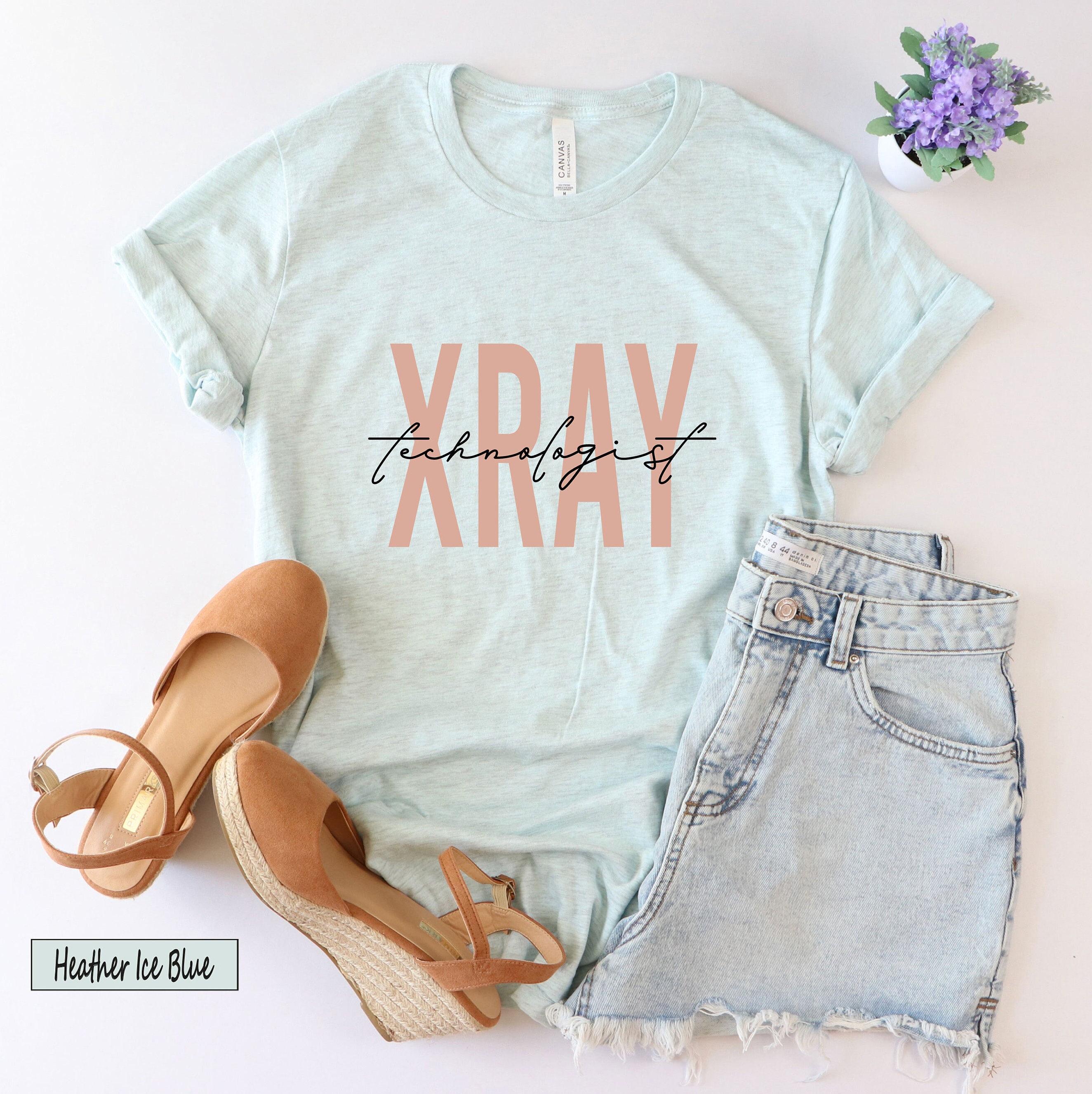 Xray Technologist Shirt for Radiologic Technologists Radiographers, X-ray Tech Shirts, Rad Tech Week Shirt For Women